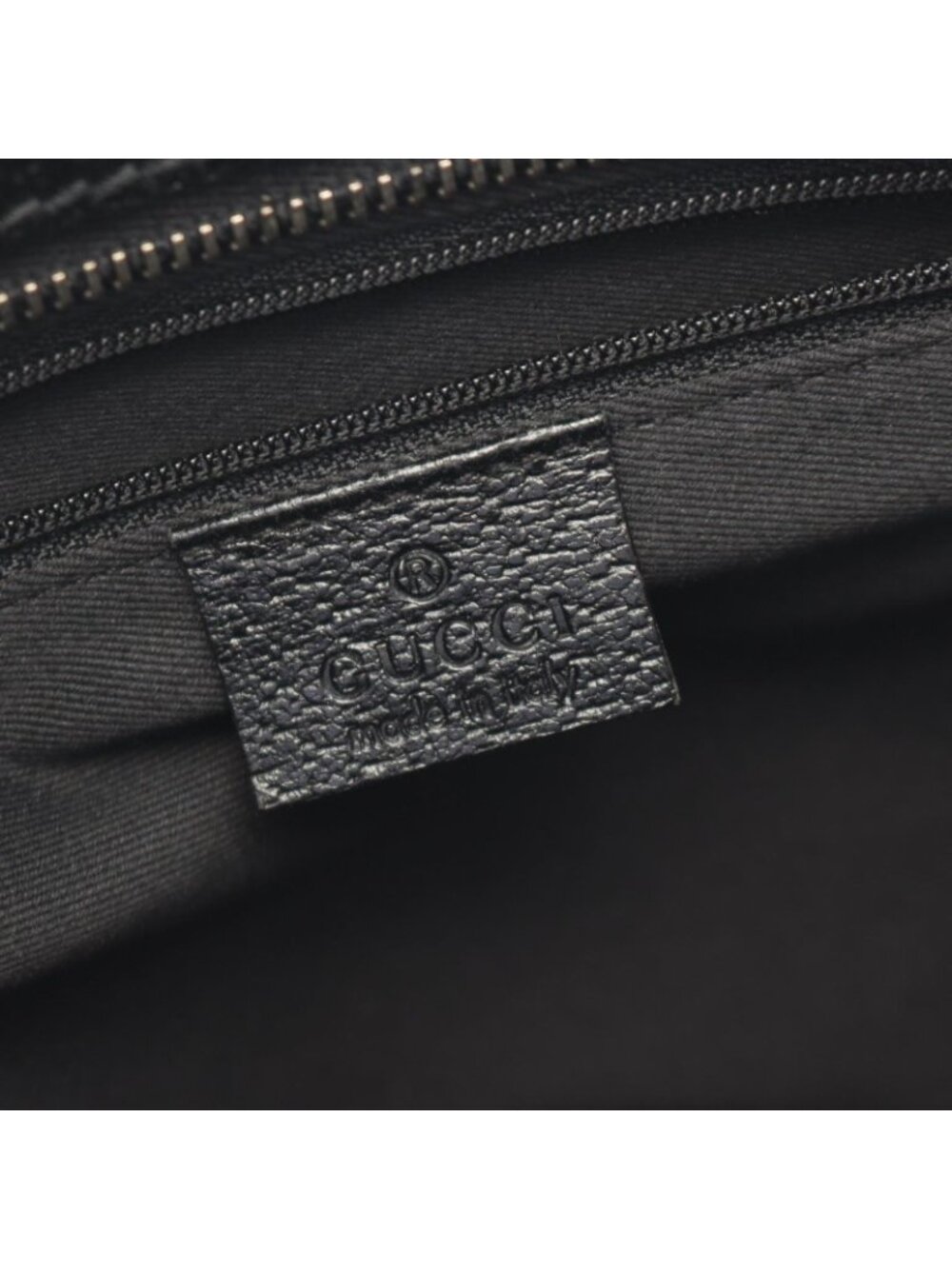 Gucci Handbag GG Canvas Black Tote - Picture 4 of 8